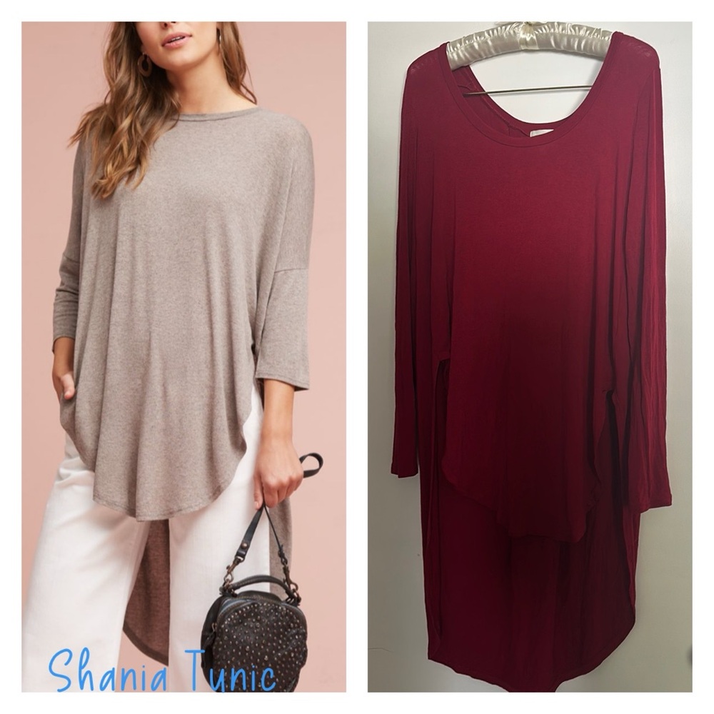 Anthropologie Deletta Shania Tunic EUC
